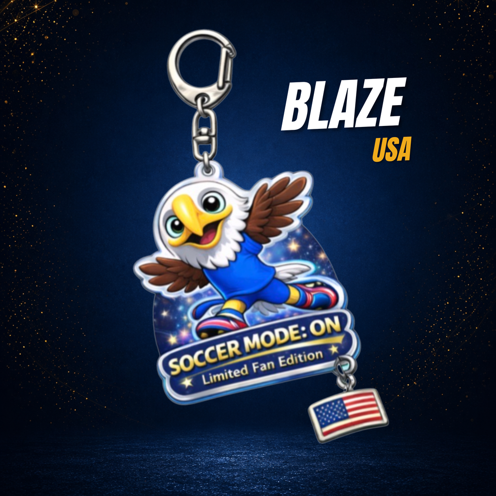 Limited Edition Keychain = "Blaze"