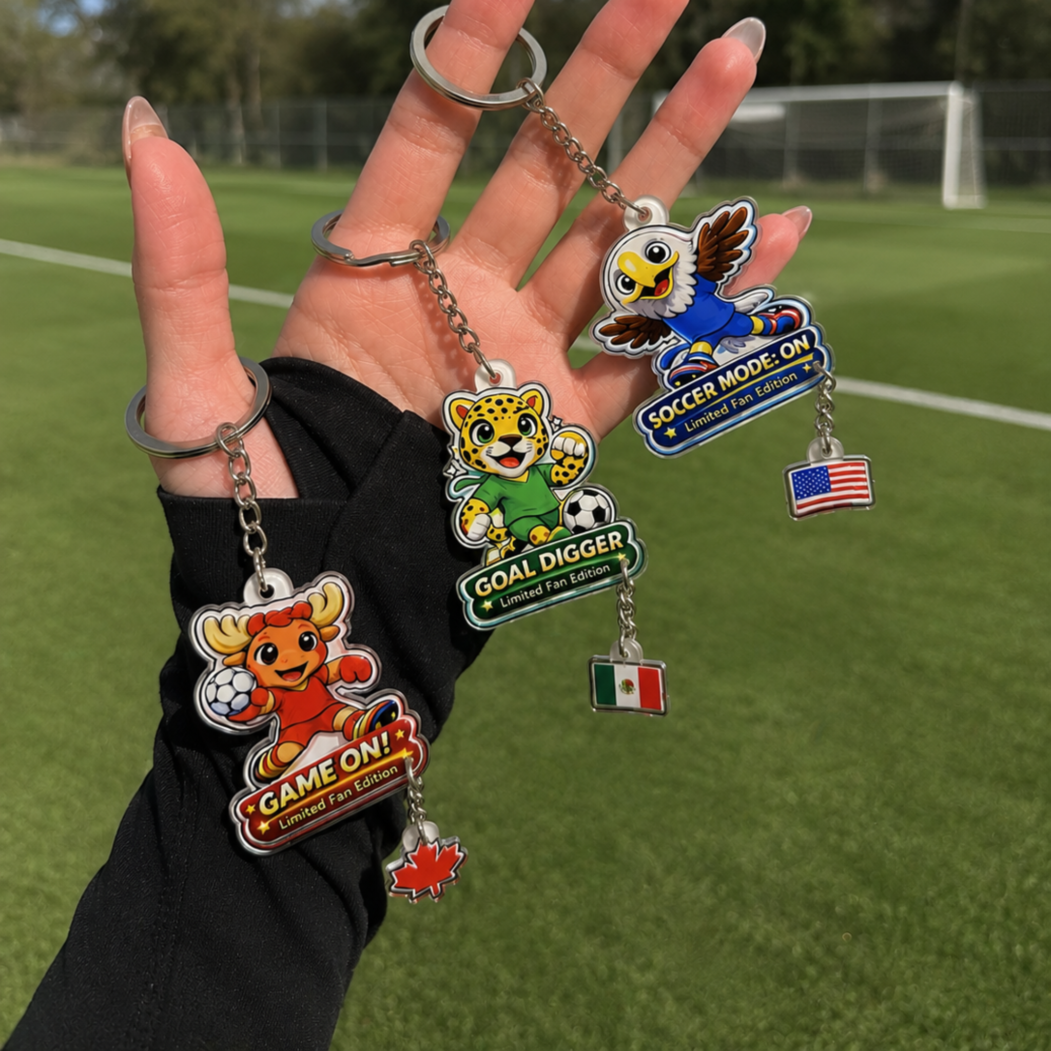 Limited Edition Keychain = "Blaze"